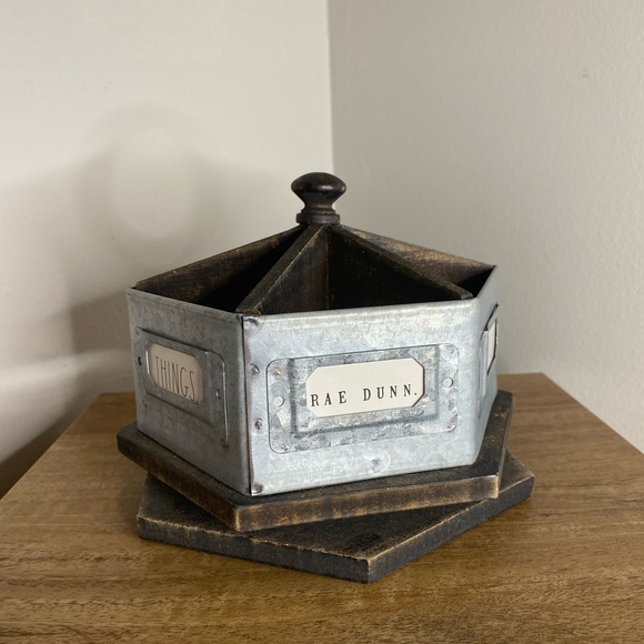 SOLD - Rae Dunn desk organizer - Picture 2 of 6